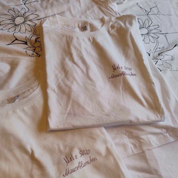 Mauerblümchen Shirt | Siebdruck (Ökologisch & Vegan) – Bild 7